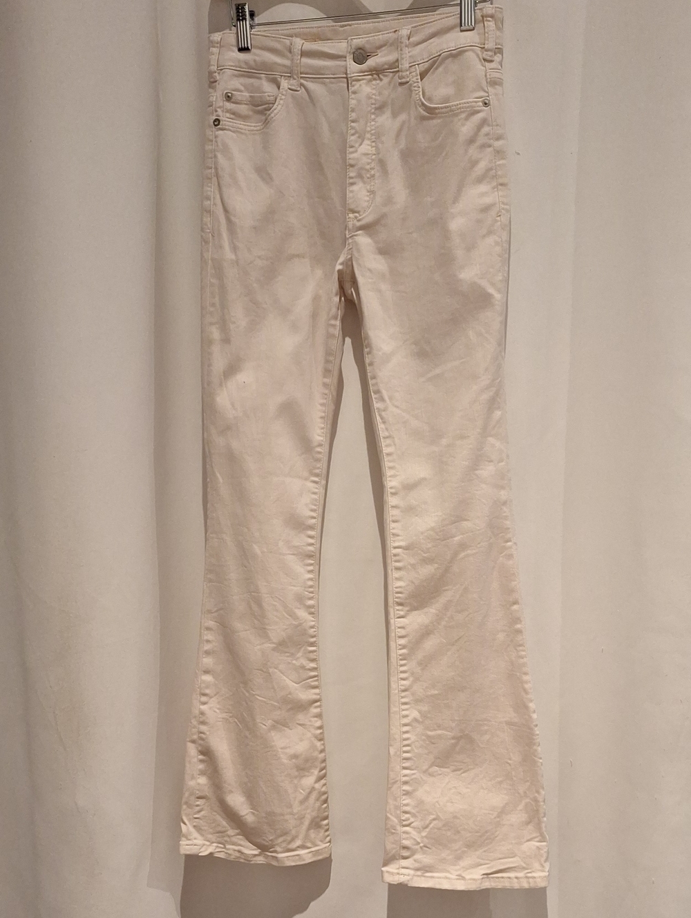 Pilcro The Icon Women's Cream Flare Jeans